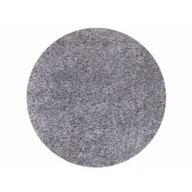 Kusový koberec Life Shaggy 1500 light grey kruh FORLIVING
