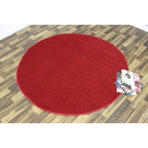 Kusový koberec Nasty 101151 Rot kruh FORLIVING