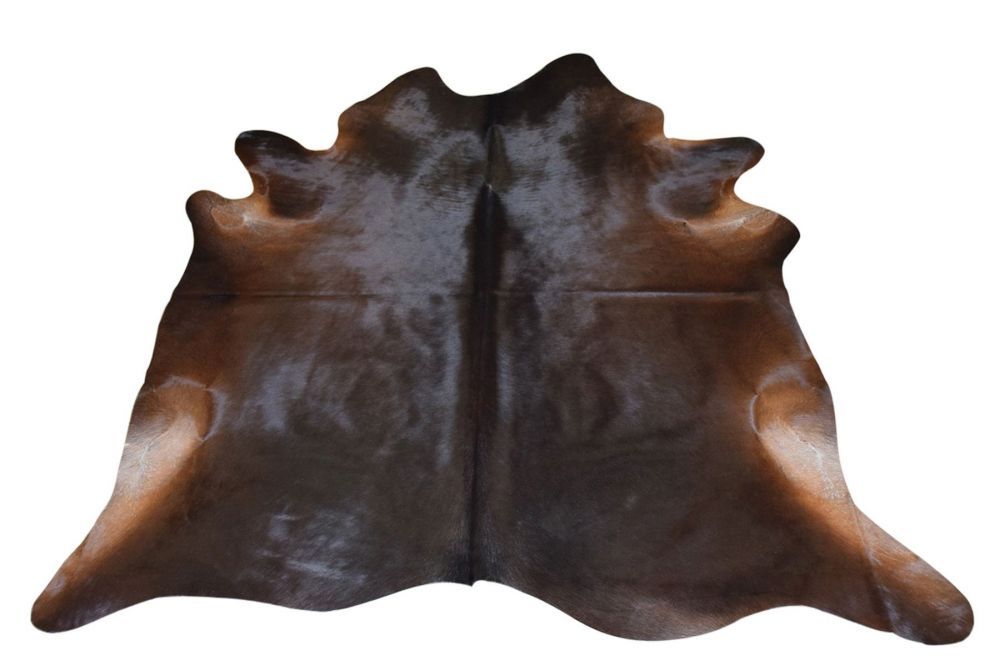 Hnědý koberec z hovězí kůže Cowhide brown - 200*0,5*240cm/3-4m² J-Line by Jolipa - LaHome - vintage dekorace