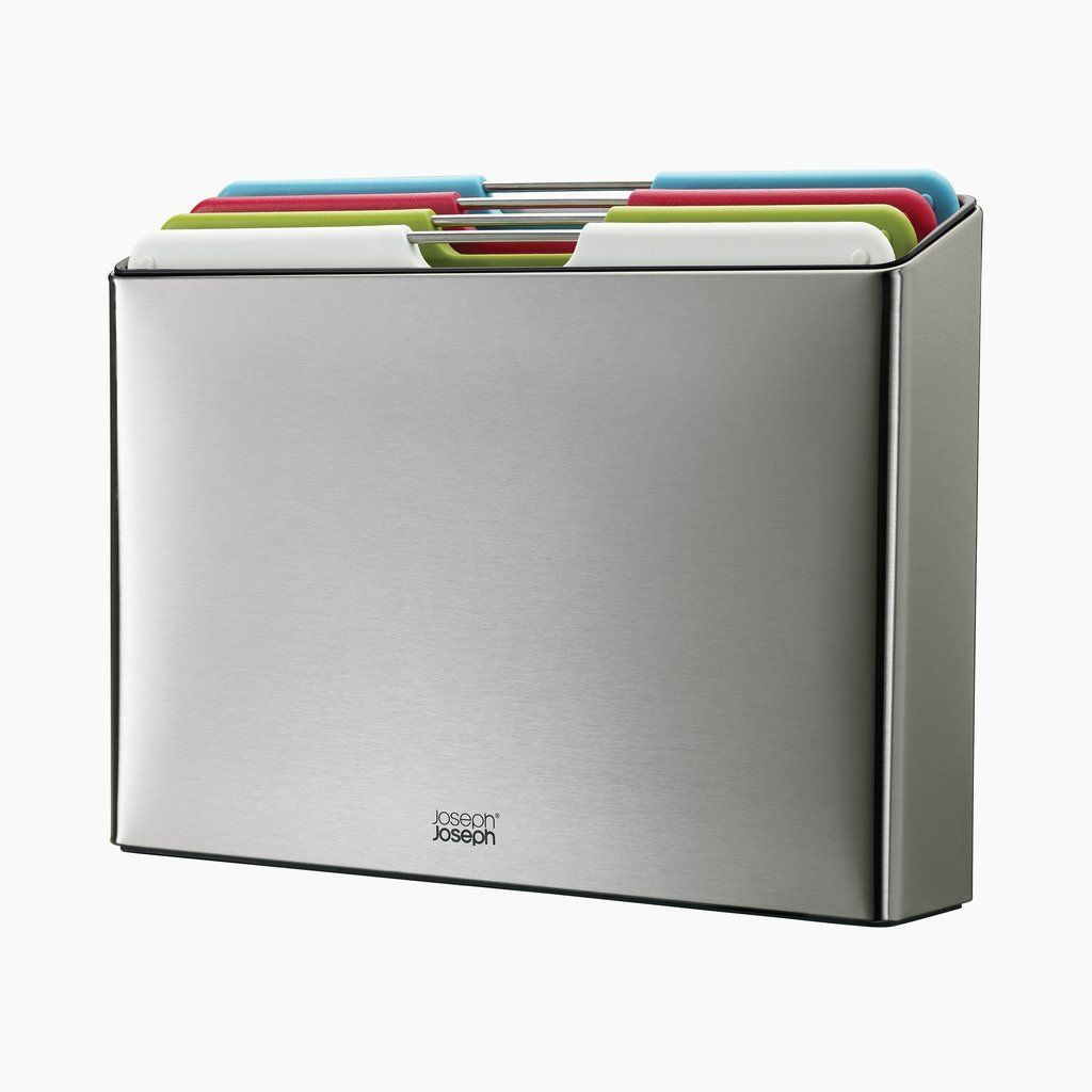 JOSEPH JOSEPH Prkénka se stojanem FolioSteel Multicolour, 34 x 24 cm - ALESA.cz