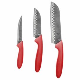 Secret de Gourmet Sada 3 kuchyňských nožů z nerezové oceli, sada 3