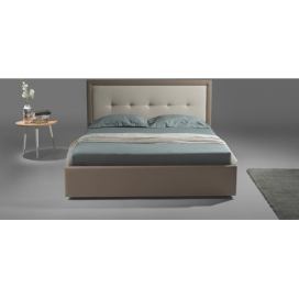 Čalouněná postel 160x200 GRISI béžová Mdum