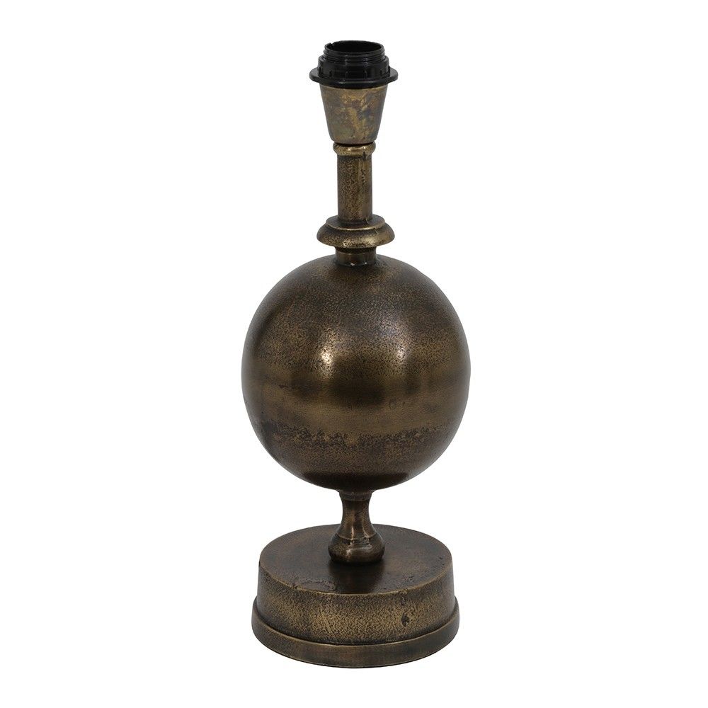 Bronzová antik kovová základna k lampě Calym antique - 15*15*38cm / E27/max 60W Light & Living - LaHome - vintage dekorace