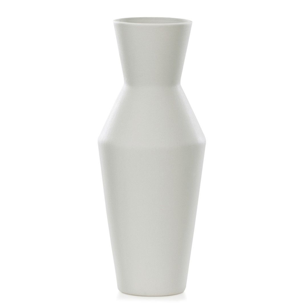 AmeliaHome Keramická váza Giara šedá, velikost 10x10x24 - Houseland.cz