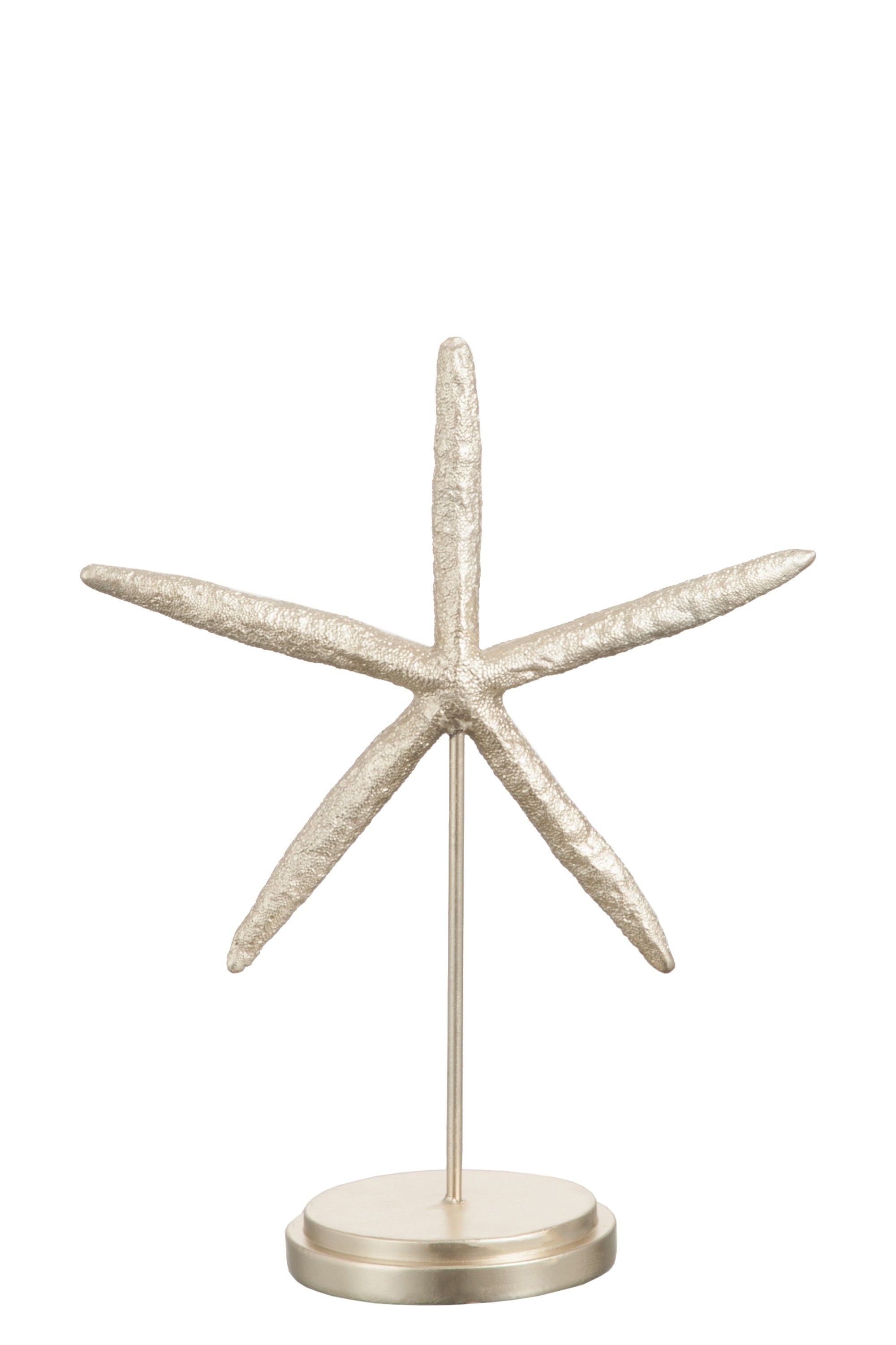 Zlatavá soška mořské hvězdice - 28,5*12*35 cm J-Line by Jolipa - LaHome - vintage dekorace