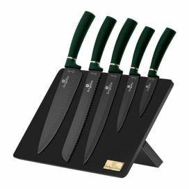 BERLINGERHAUS Sada nožů v magnetickém stojanu 6 ks Emerald Collection