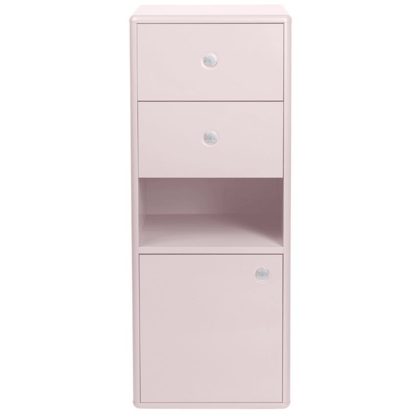Růžová lakovaná koupelnová skříňka Tom Tailor Color Bath 100 x 40 cm - Designovynabytek.cz