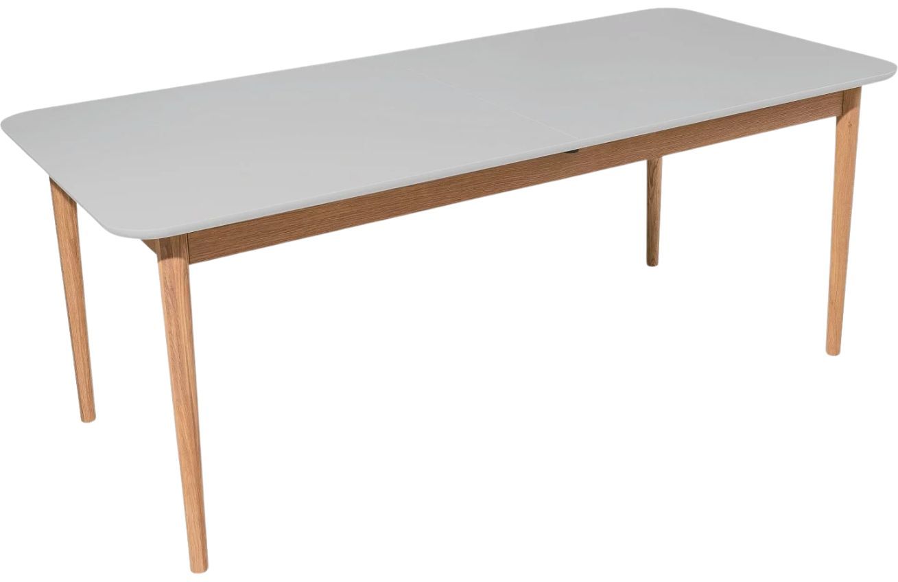 Šedý lakovaný rozkládací jídelní stůl Tom Tailor Color 190/275 x 90 cm - Designovynabytek.cz