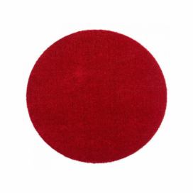 Hanse Home Protiskluzová rohožka Soft & Clean 102457 kruh – červená 75x75 (průměr) kruh