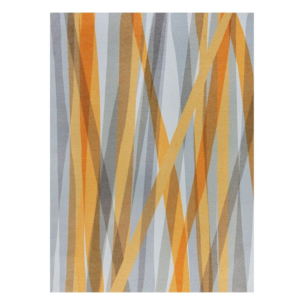 Oranžovo-šedý pratelný koberec 170x120 cm MATCH Isabella - Flair Rugs - Bonami.cz