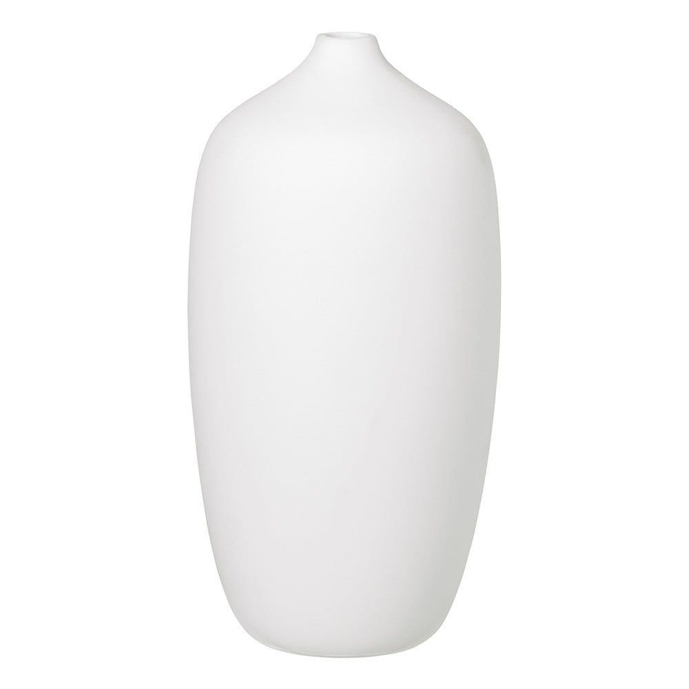 Bílá keramická váza Blomus, výška 25 cm - Bonami.cz