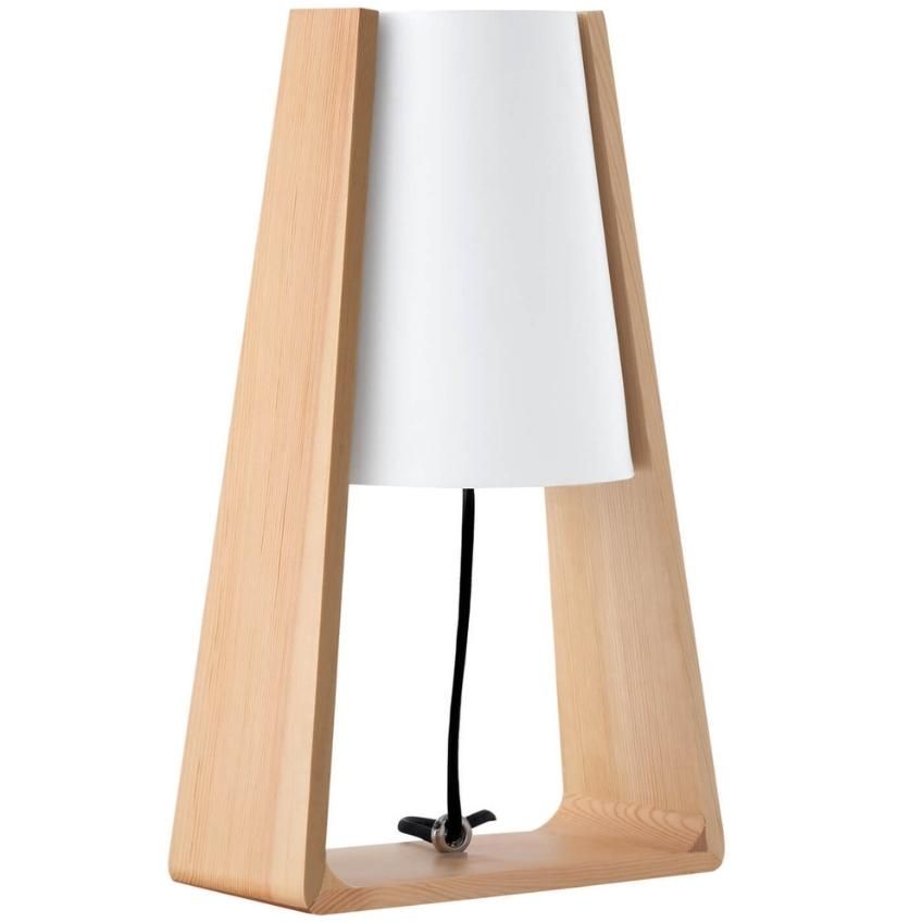 Jasanová stolní lampa Somcasa Zular 36 cm - Designovynabytek.cz