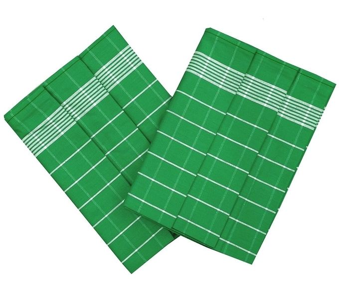 Svitap Utěrka Pozitiv Egyptská bavlna zelená/bílá 50x70 cm 3 ks  - POVLECENI-OBCHOD.CZ