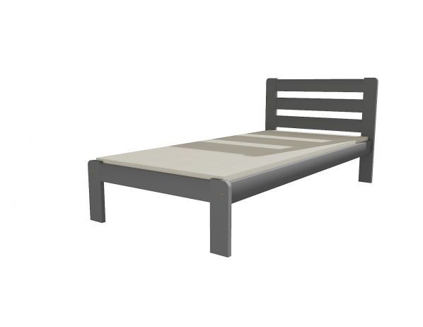 Jednolůžková postel VMK001A 90 šedá - FORLIVING