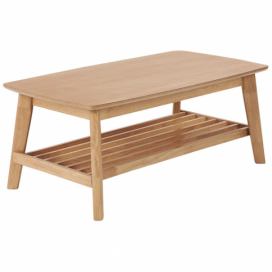 Konferenční stolek světlé dřevo TULARE