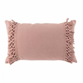 Douceur d\'intérieur Dekorační polštář SALMA, 30 x 50 cm, růžový