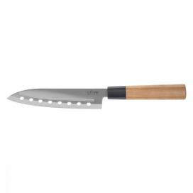 5five Simply Smart Nůž typu Santoku s bambusovou rukojetí