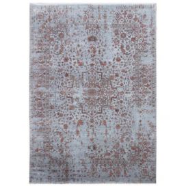 Diamond Carpets koberce Ručně vázaný kusový koberec Diamond DC-SIRAPI Silver/copper - 180x275 cm