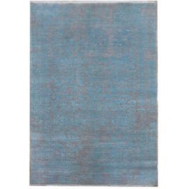 Diamond Carpets koberce Ručně vázaný kusový koberec Diamond DC-JK 1 Silver/light blue - 180x275 cm