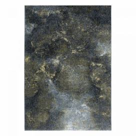Ayyildiz Kusový koberec Ottawa 4203 – žlutá/šedá 80x150 cm