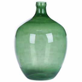 Sklo Dekorativní váza 39 Zelená ROTI