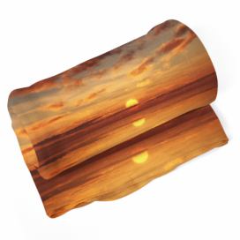 Deka SABLIO - Oranžové slunce 190x140 cm