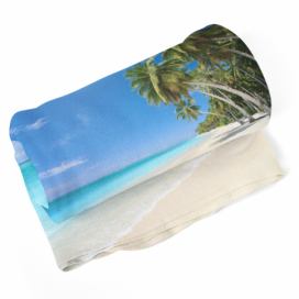 Deka SABLIO - Palmová pláž 190x140 cm
