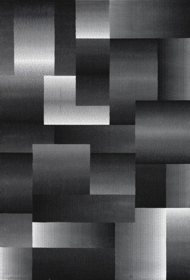 Ayyildiz Kusový koberec Miami 6560 – šedá/černá 200x290 cm - ATAN Nábytek