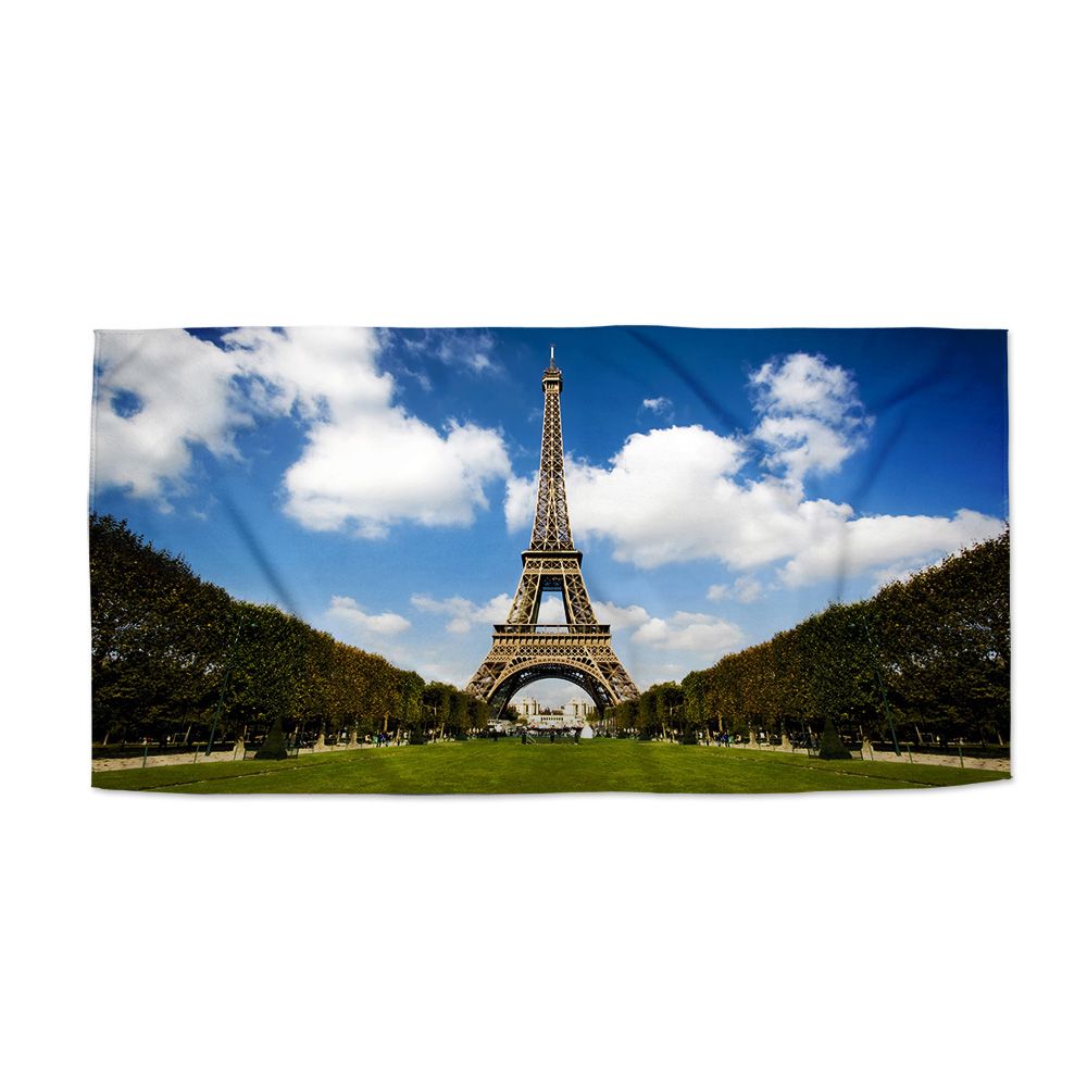Ručník SABLIO - Eiffelova věž 50x100 cm - E-shop Sablo s.r.o.