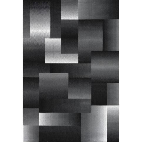 Ayyildiz Kusový koberec Miami 6560 – šedá/černá 200x290 cm ATAN Nábytek