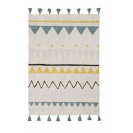Lorena Canals Bio koberec kusový, ručně tkaný – Aztecaal-Vintage 120x160 cm ATAN Nábytek