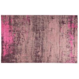 Moebel Living Růžový látkový koberec Charlize 240 x 160 cm Designovynabytek.cz