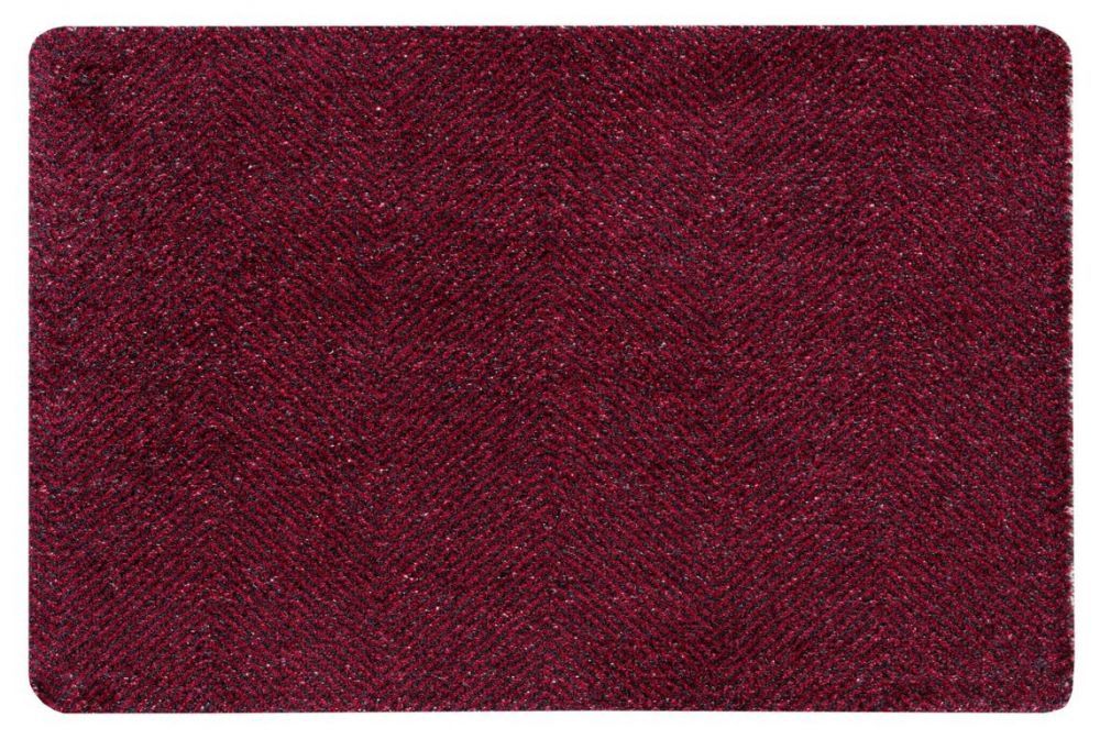 Hanse Home Collection koberce Rohožka Clean & Go 105351 Red Black – na ven i na doma - 50x150 cm - Mujkoberec.cz