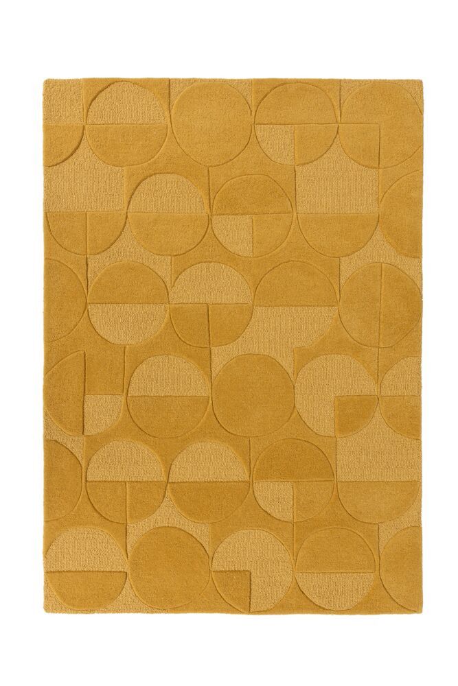 Flair Rugs koberce Kusový koberec Moderno Gigi Ochre - 120x170 cm - Mujkoberec.cz