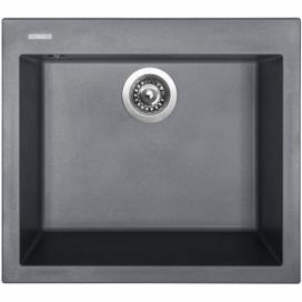 Granitový dřez Sinks CUBE 560 Nanogrey