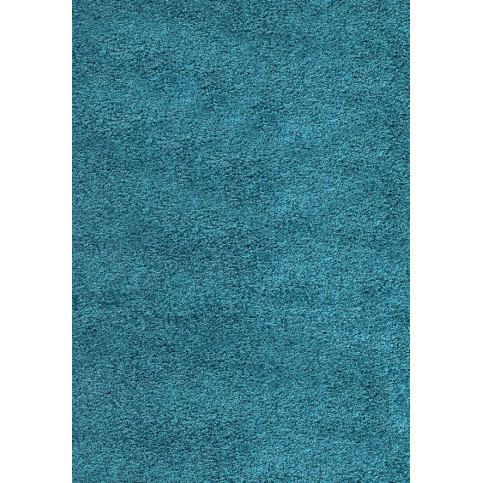 Ayyildiz Kusový koberec Dream Shaggy 4000 – modrá 60x110 cm ATAN Nábytek