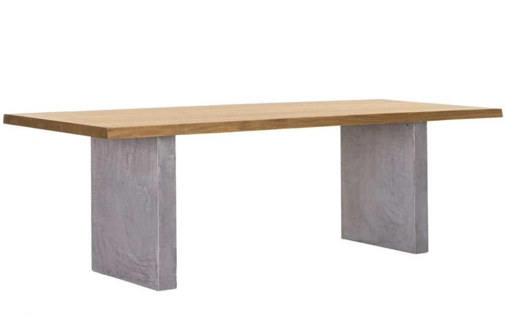 Masivní dubový jídelní stůl Cioata Gaia 180 x 100 cm - Designovynabytek.cz