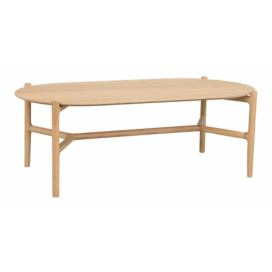 ROWICO Dřevěný konferenční stolek HOLTON dub 130x65 cm