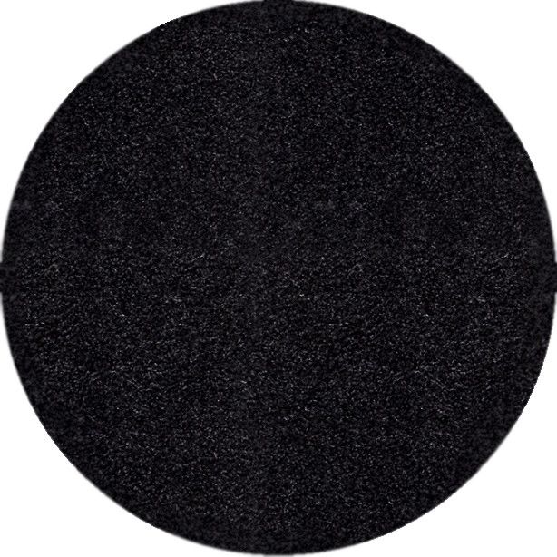 Ayyildiz Kruhový koberec Dream Shaggy 4000 – černá 80x80 (průměr) kruh - ATAN Nábytek