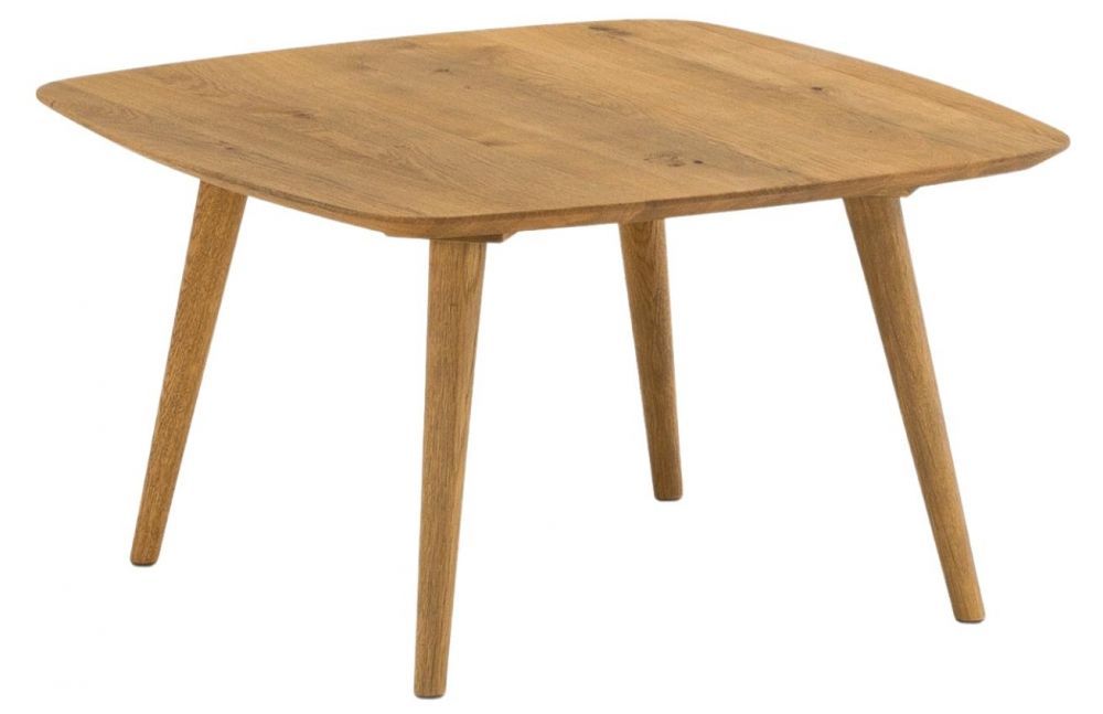 Masivní dubový konferenční stolek Cioata Oslo 60 x 60 cm - Designovynabytek.cz