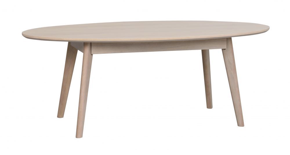 ROWICO konferenční stolek YUMI oválný světlý 130x65 cm - iodesign.cz