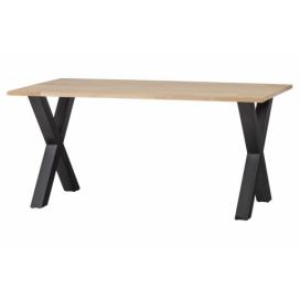 WOOOD Jídelní stůl TABLO dub 180x90 cm nohy