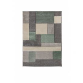 Flair Rugs koberce Kusový koberec Hand Carved Cosmos Mint/Grey/Cream - 120x170 cm