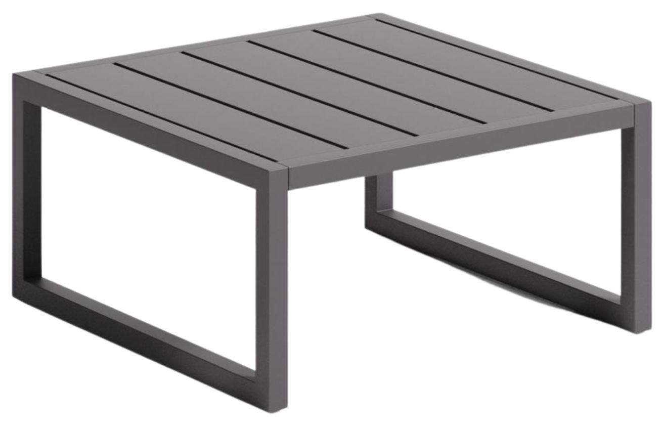 Černý kovový zahradní stolek Kave Home Comova 60 x 60 cm - Designovynabytek.cz