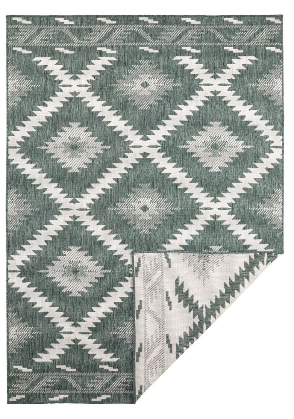 NORTHRUGS - Hanse Home koberce Kusový koberec Twin Supreme 103431 Malibu green creme – na ven i na doma - 80x150 cm - Mujkoberec.cz