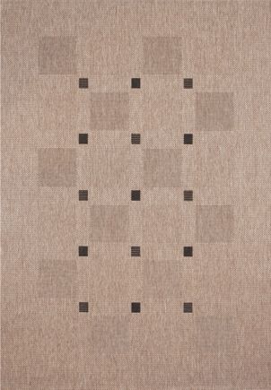 Devos koberce Kusový koberec FLOORLUX Silver/Black 20079 – na ven i na doma - 60x110 cm - Mujkoberec.cz