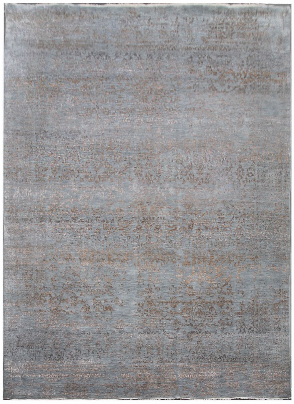Diamond Carpets koberce Ručně vázaný kusový koberec Diamond DC-JK 1 Silver/mouse - 180x275 cm - Mujkoberec.cz