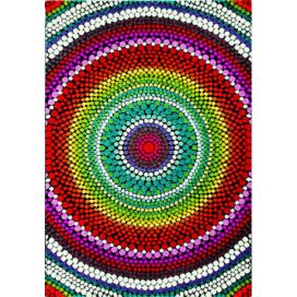 Medipa (Merinos) koberce Kusový koberec Relief 22844-110 Multicolor - 80x150 cm