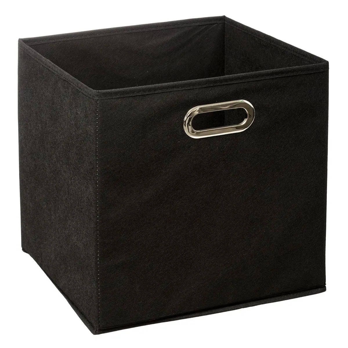 5five Simply Smart Úložný box, černý, textilní, 31 x 31 cm - EMAKO.CZ s.r.o.