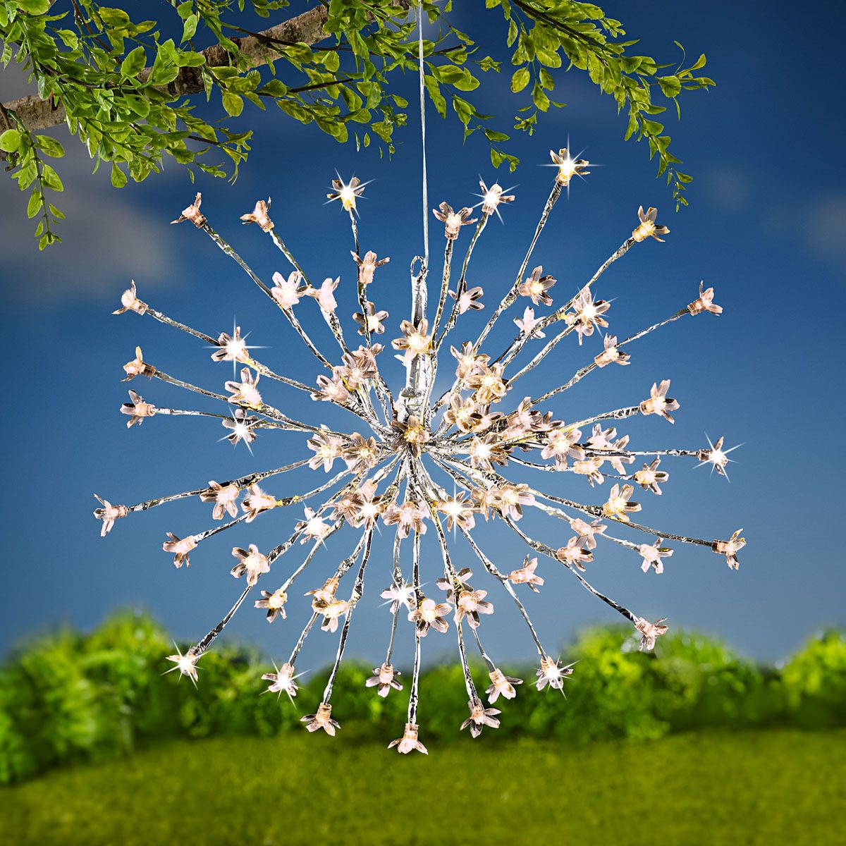 Weltbild LED Závěsná dekorace Třešňový květ - Velký Košík